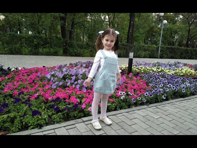 МК Вязание сарафана для девочки