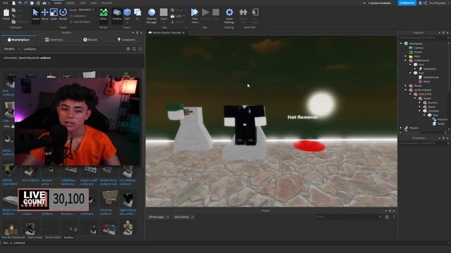 How To Make A Proximity Prompt Morph Hat/Uniform Giver In ROBLOX Studio [PART.6] смотреть онлайн