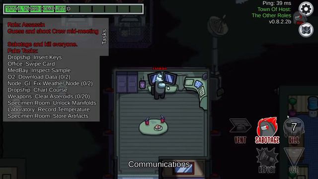 Modded Among Us: Killing Everyone IN MEETINGS by Guessing their Role as ASSASSIN - 4 Guesses, 1 Gam смотреть онлайн
