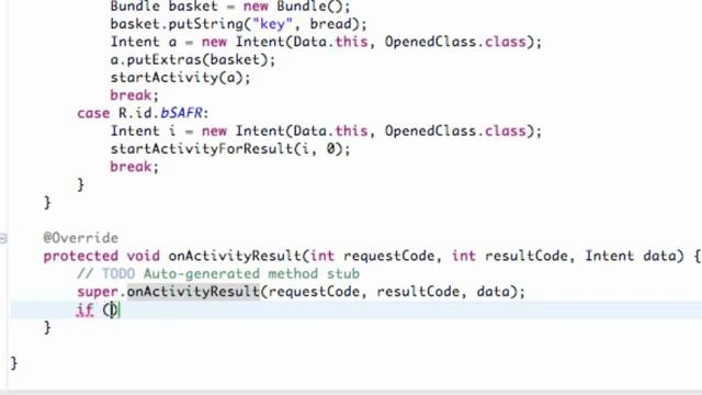 Android Application Development Tutorial 50 setResult for the Start Activity For Result YouTu смотреть онлайн