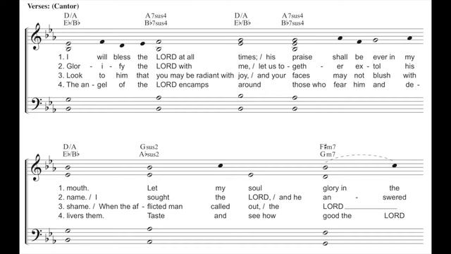 68 Taste and see - Psalm 34:2-3, 4-5, 6-7, 8-9 - 19th Sunday in Ordinary Time смотреть онлайн