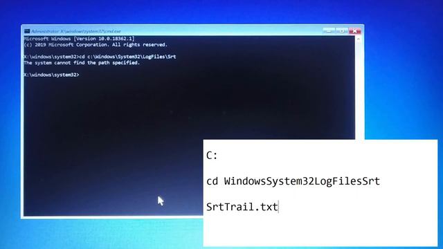 Fix SrtTrail.txt error Windows 7/8/10 | Automatic Repair Loop Fix смотреть онлайн