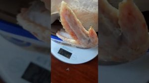 Бройлер КОББ 700 - 45 дней.  Вот что выросло.