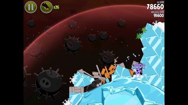 Angry Birds Space Danger Zone Level 11 Walkthrough 3 Star смотреть онлайн