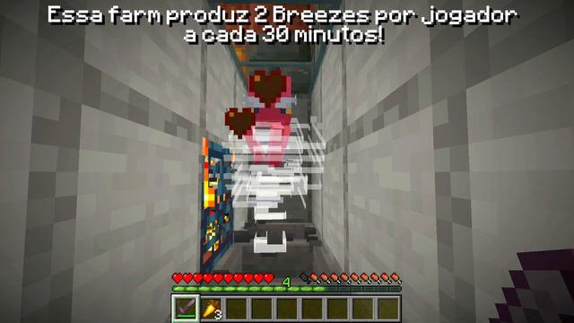 ✔️ CRIEI UMA FARM DE BREEZE ''VENTO'' no MINECRAFT 1.21 смотреть онлайн