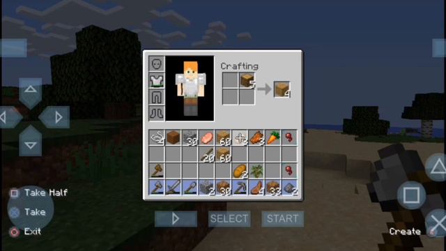 Minecraft PSP BETA! New Interface and Skin Selector! смотреть онлайн