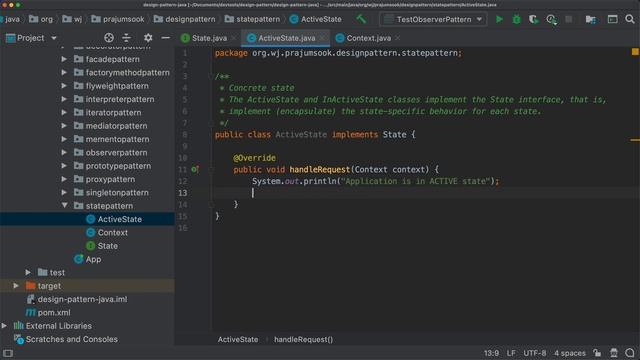 Software design patterns in Java - State Pattern смотреть онлайн