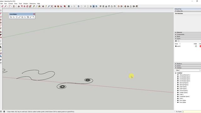 CREATING CURVES IN SKETCHUP with Curve Maker смотреть онлайн