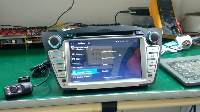 Joying for Hyundai Tucson IX35 Android car stereo DVD player GPS navigation Head Unit system смотреть онлайн