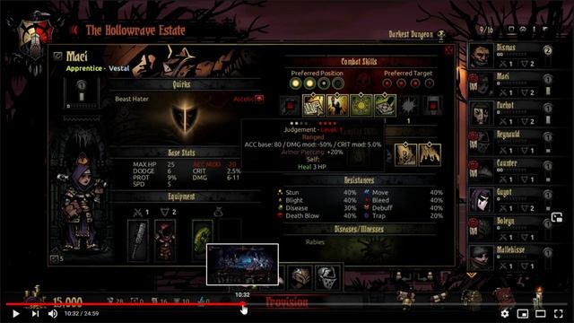 Pitch Black Dungeon: Reviewing Viewer Runs [Part 16] - Darkest Dungeon смотреть онлайн