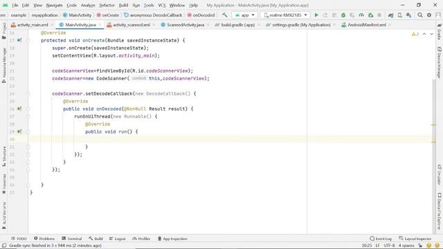 Qr Code And Barcode Scanner App Android Studio | Code The World смотреть онлайн