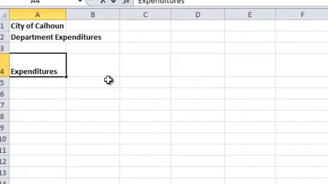 Microsoft Excel: How to Enter a Title, Subtitle and Row Titles смотреть онлайн