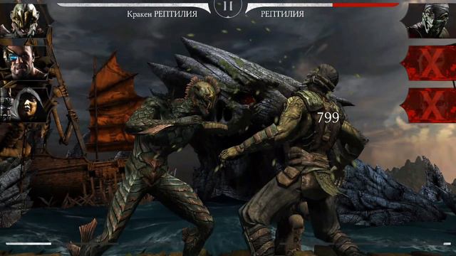 Проходим Испытание Эррон Блэк Стрелок в Mortal Kombat X Mobile! (Normal) смотреть онлайн