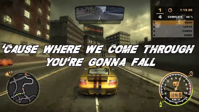 NFS Most Wanted OST - We Control - MC Xander, DJ Hyper With lyrics смотреть онлайн
