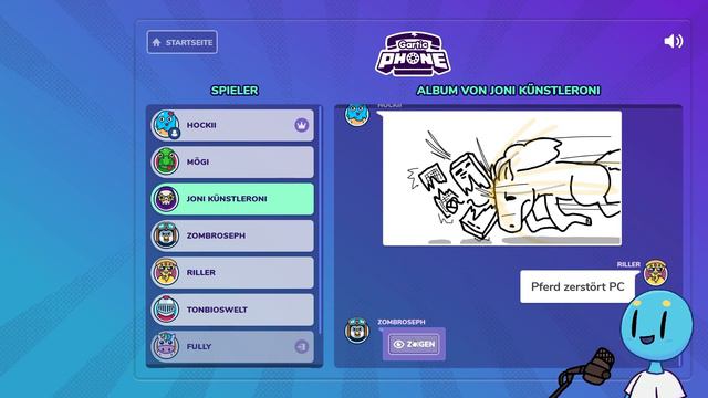 Gartic Phone! - mit @myFLASHware , @MythosOfGaming und @Zombey смотреть онлайн