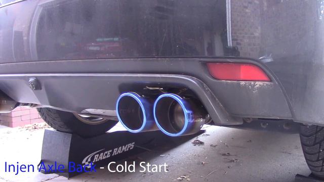 Cobb vs Injen Exhaust - 2010 SUBARU STI смотреть онлайн