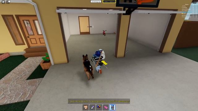 ИЗ РЕБЕНКА в СТАРИКА! / Growing Up ROBLOX смотреть онлайн