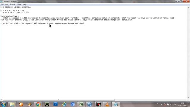 SPSS : Uji Regresi Linier Berganda dan Uji Koefisien Determinasi (KD) смотреть онлайн