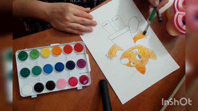 Малювання аквареллю (ч.1) смотреть онлайн