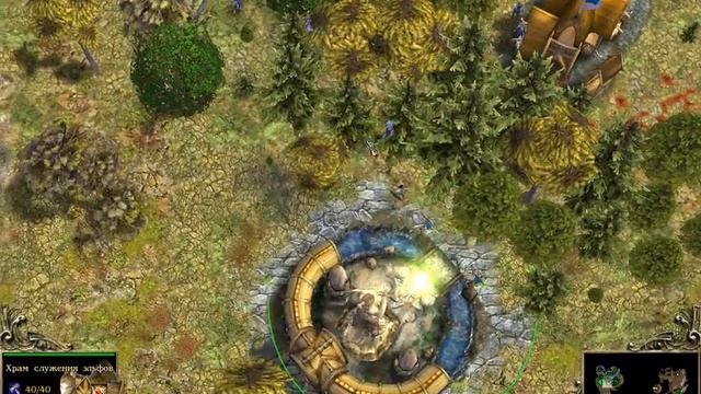 SpellForce: The Breath of Winter. #21. Прорыв Стены Мрака смотреть онлайн