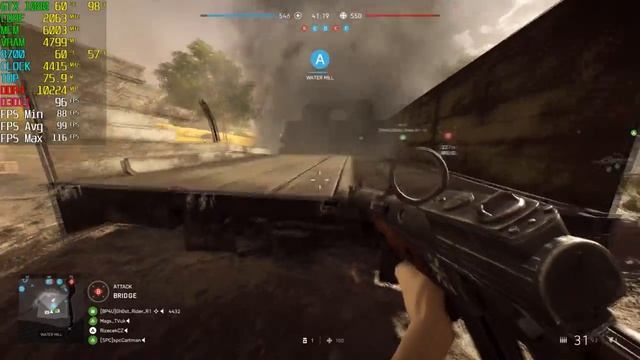 Battlefield V GTX 1080 OC & i7 8700@4.4GHZ [ Ultra - 1080P / 1440P ] смотреть онлайн