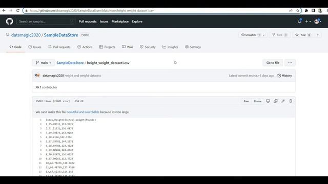 Access GitHub dataset to Google Colab notebook | Easy data access | Machine Learning | Data Magic смотреть онлайн
