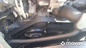 Мерседес W220 S500 M113 замена обводного ролика