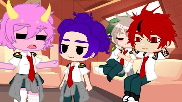 Class 1-A on crack || Mha-Bnha || skits ? || Gacha club || Kind3r ??❤️ смотреть онлайн