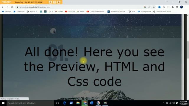 How to convert PSD to Html and Css смотреть онлайн