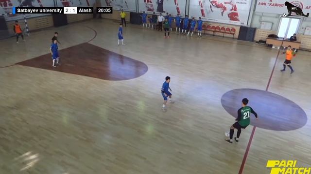 Satbayev university - Alash / MFL Almaty Futsal 2022 смотреть онлайн