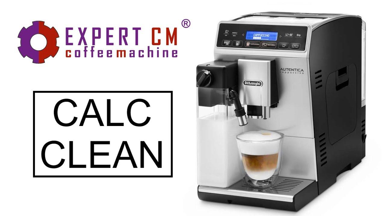 Чистка от накипи кофемашины DeLonghi Autentica Cappuccino ETAM 29.660 смотреть онлайн