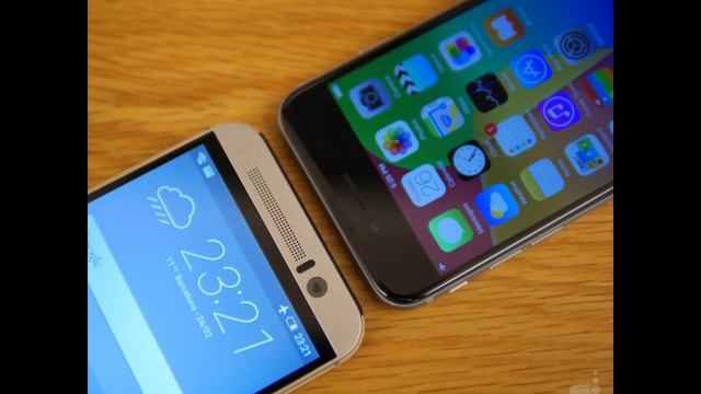 HTC One M9 vs iPhone 6 смотреть онлайн