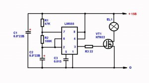 Прерыватель тока в нагрузке. Простые схемы ...