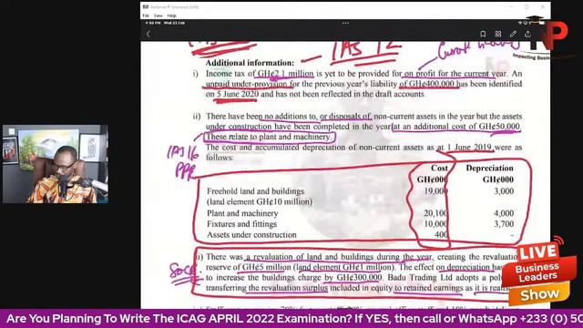 Statement Of Profit Or Loss And Balance Sheet|CFA |ICAG |CIMA|ACCA |CPA - Nhyira Premium