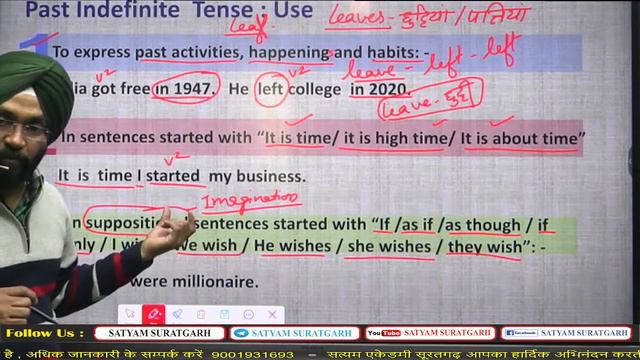 Past Indefinite, Continuous and Perfect Tense / for CET, LDC and other competitive Exams смотреть онлайн