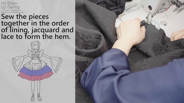 【DIY】DokiDok Anime My Dress Up Darling Cosplay Kitagawa Marin / Kuroe Shizuku Maid Costume