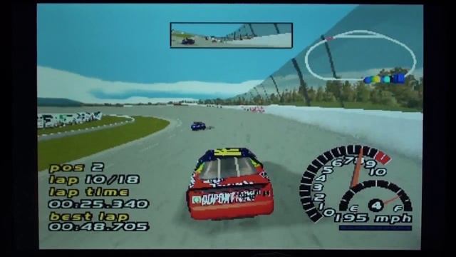 NASCAR 2000 (PS1) - Race 7/24 - Diehard 500