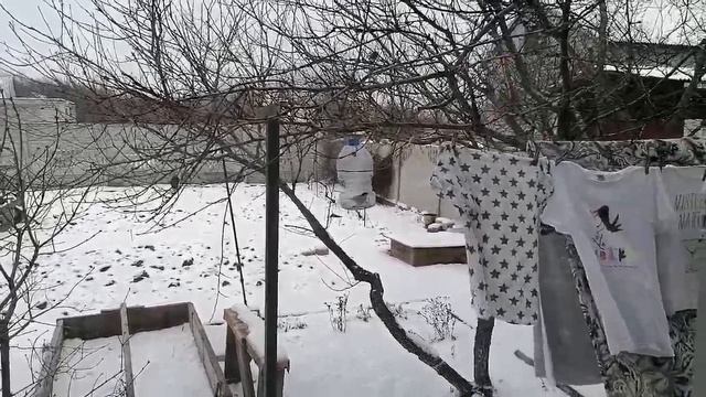 Ура и у Нас Снег Выпал. Жизнь в Частном Доме. смотреть онлайн