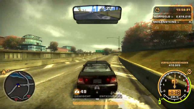 I Wiped Out The Entire Police Fleet in NFS Most Wanted смотреть онлайн