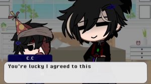 C.C & Michael Afton go to the past || Fnaf Gacha Video ||