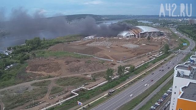 Кемерово, пожар в ледовом дворце "Кузбасс", 14 августа смотреть онлайн