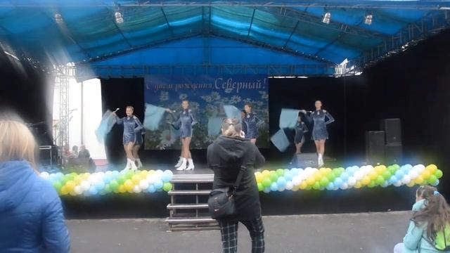 Мажоретки.Талдом. День поселка Северный Открытие смотреть онлайн