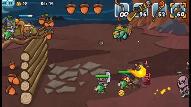 Defend Your Nuts 2 Flash Game - Full Playthrough смотреть онлайн