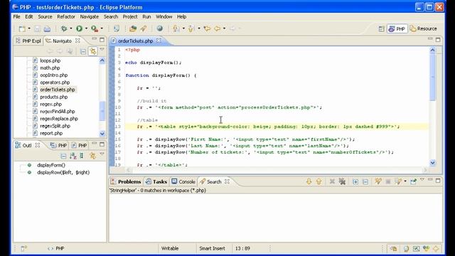 PHP: Building a Form смотреть онлайн