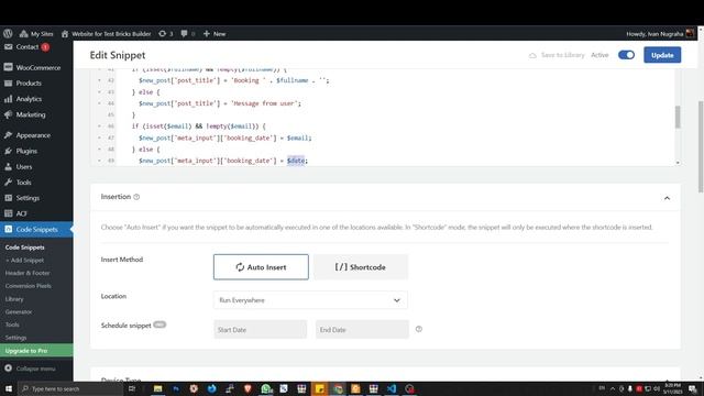 Simple Book Form with Disable Date Function - Bricks Builder смотреть онлайн