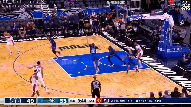Franz Wagner 16 PTS 6 REB: All Possessions (2022-01-09) смотреть онлайн