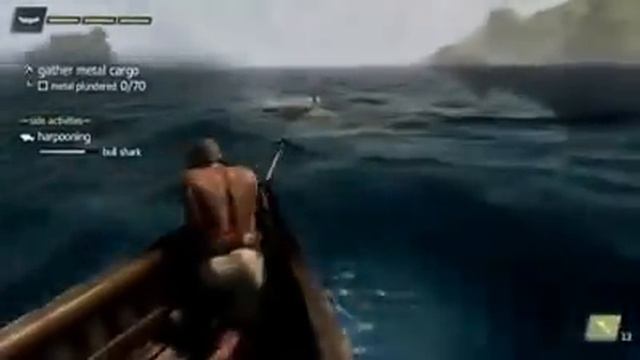 Assassins Creed 4 Shark Attack смотреть онлайн