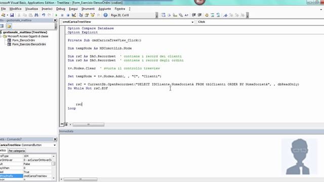Come usare un controllo treeview in Access смотреть онлайн