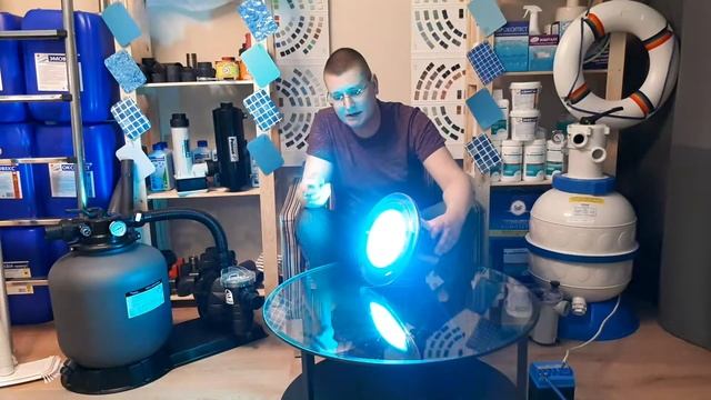 Светодиодный светильник для подсветки бассейна. Популярный светодиодный подводный прожектор бассейна смотреть онлайн