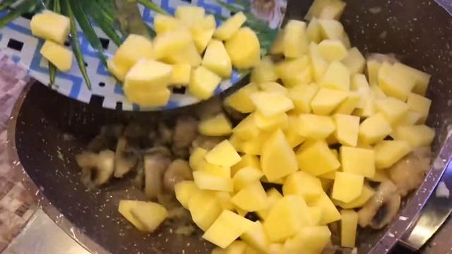 Картофель с грибами в сливочном соусе | Svetlana Aliyeva смотреть онлайн